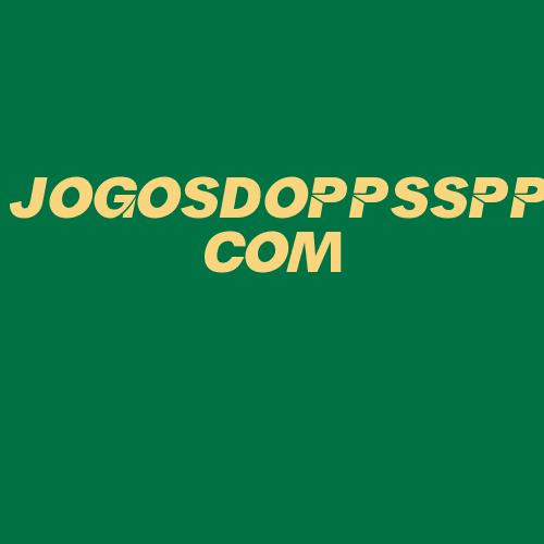 Logo da JOGOSDOPPSSPP